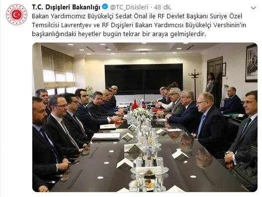 Son dakika: Türk ve Rus heyetleri arasındaki kritik toplantı sona erdi - 1