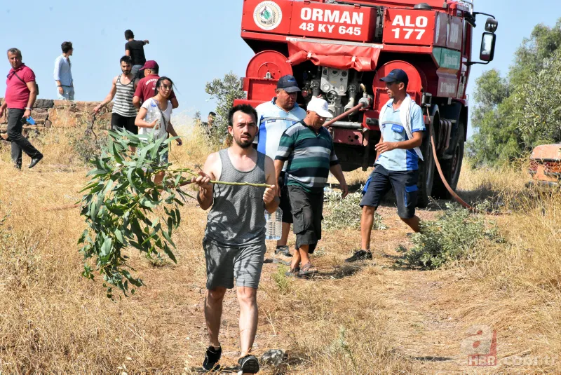 Muğla'dan art arda yangın haberleri! Köylüler evlerini terk ediyor 19