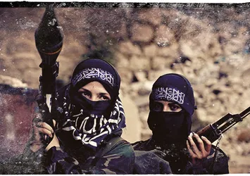 DAEŞ saflarında casus Rus kadın paniği başladı
