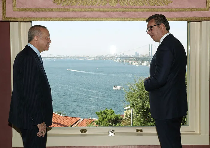 Son dakika: Başkan Erdoğan Sırbistan Cumhurbaşkanı Aleksandar Vucic ile görüştü - 1