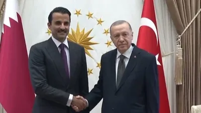 Erdoğan-Sani görüşmesinden ilk görüntü