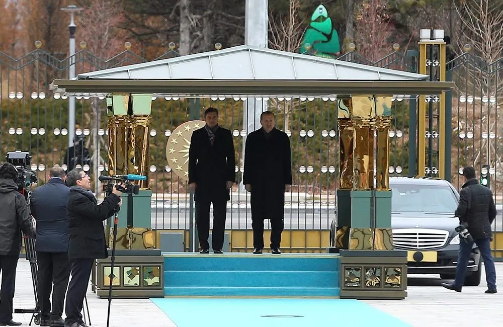 Cumhurbaşkanı Erdoğan, Pahor'u ağırlıyor - 1