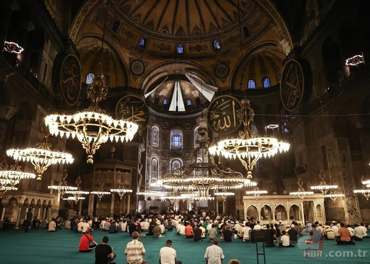 Başkan Erdoğan'dan Ayasofya Camii paylaşımı: Ezanların, salavatların, hatmi şeriflerin sesleri kıyamete kadar eksik olmayacak