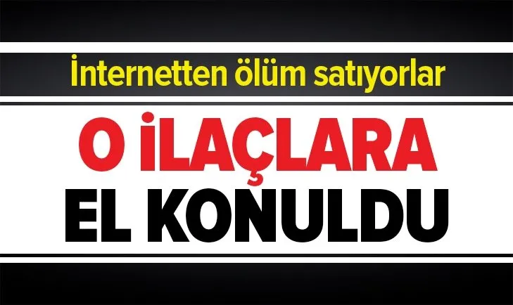 Sağlık Bakanlığı internette ikinci el ilaç satışına el koydu