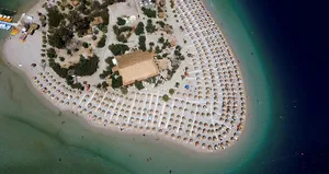 Bodrum sahilleri renklendi!