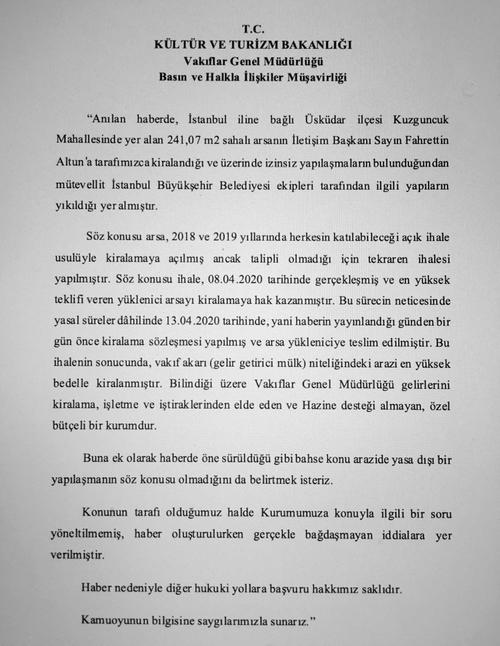 Yalan ’Cumhuriyet’i bildiğiniz gibi! İletişim Başkanı Altun’u hedef aldıkları haberin yalan olduğu ortaya çıktı!