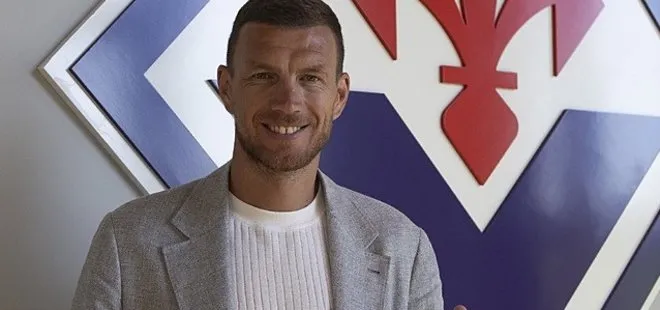 Fenerbahçe’nin eski yıldızı Dzeko resmen Fiorentina’da