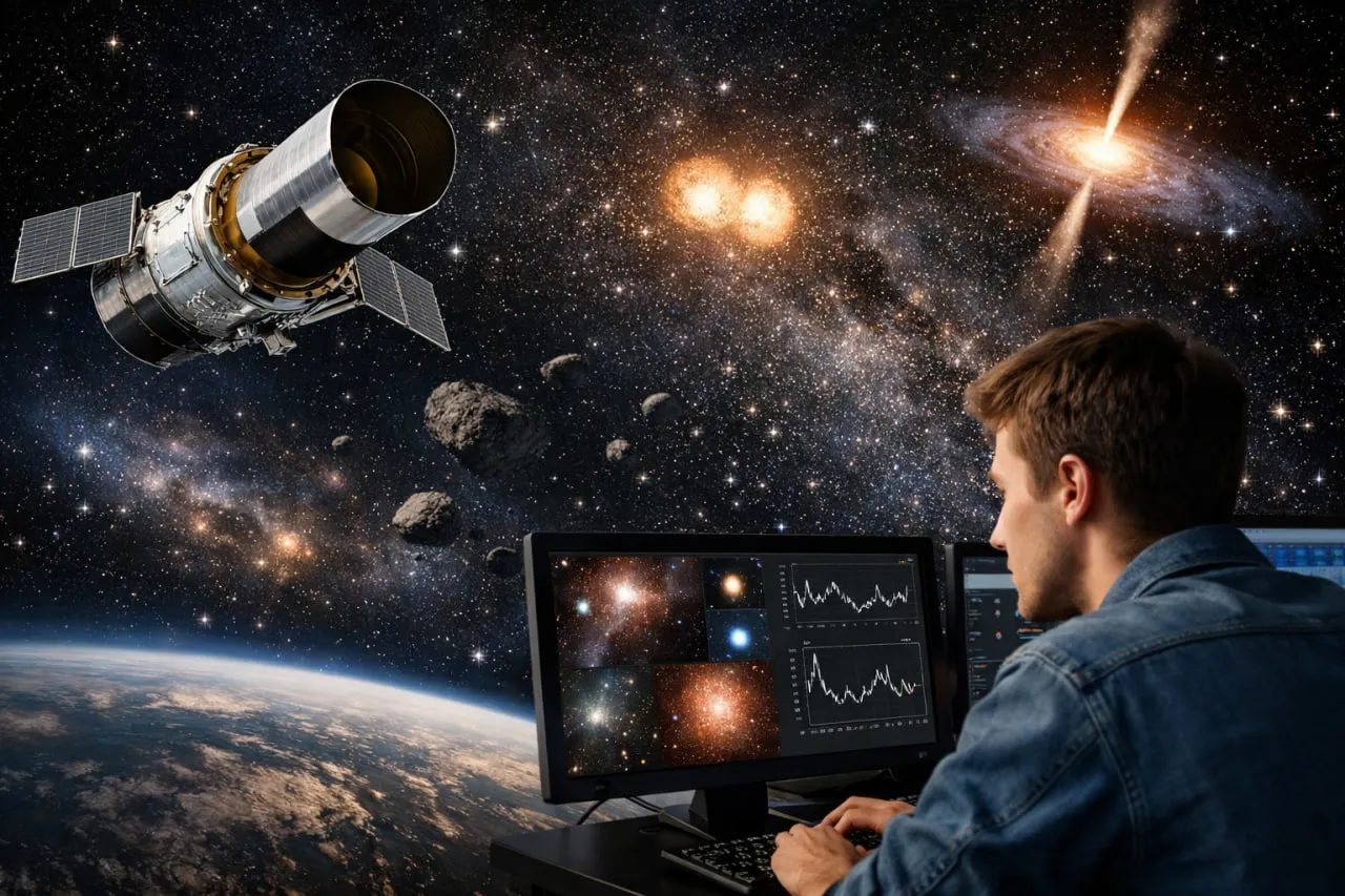 NASA bile fark etmemişti! Bir lise öğrencisinden 1,5 milyonluk uzay cismi keşfi