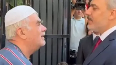 Üsküplü amcadan Başkan Erdoğan’a selam!