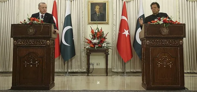 Başkan Erdoğan ile Pakistan Başbakanı İmran Han’dan kritik açıklamalar