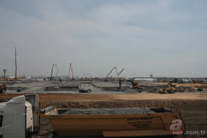 Başkan Erdoğan duyurmuştu! Atatürk Havalimanı'nda başlayan çalışmalar havadan görüntülendi 13