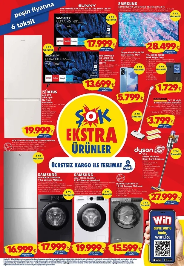 ŞOK 21 Mart aktüel ürünler kataloğu: iPhone 15, Dyson dikey süpürge, Xiamo Read Mi Note 13 Pro, Wioji Şarjlı mini süpürge - 6