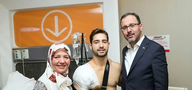 Milli cimnastikçi İbrahim Çolak ameliyat oldu