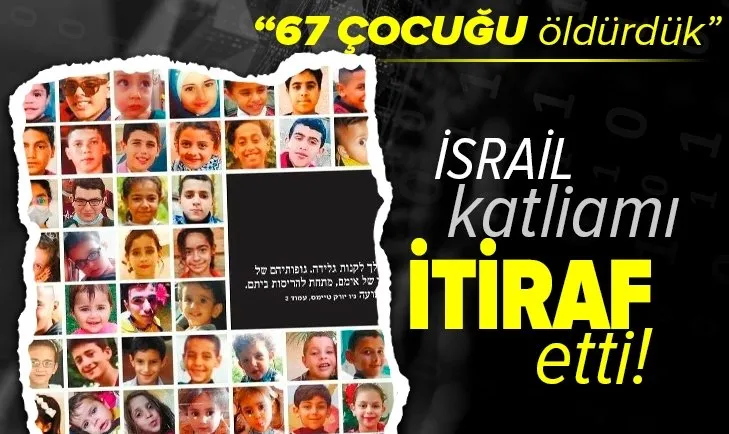 İsrail basını katliamı itiraf etti: Haaretz gazetesinden ’öldürülen Gazzeli çocuklar’ manşeti