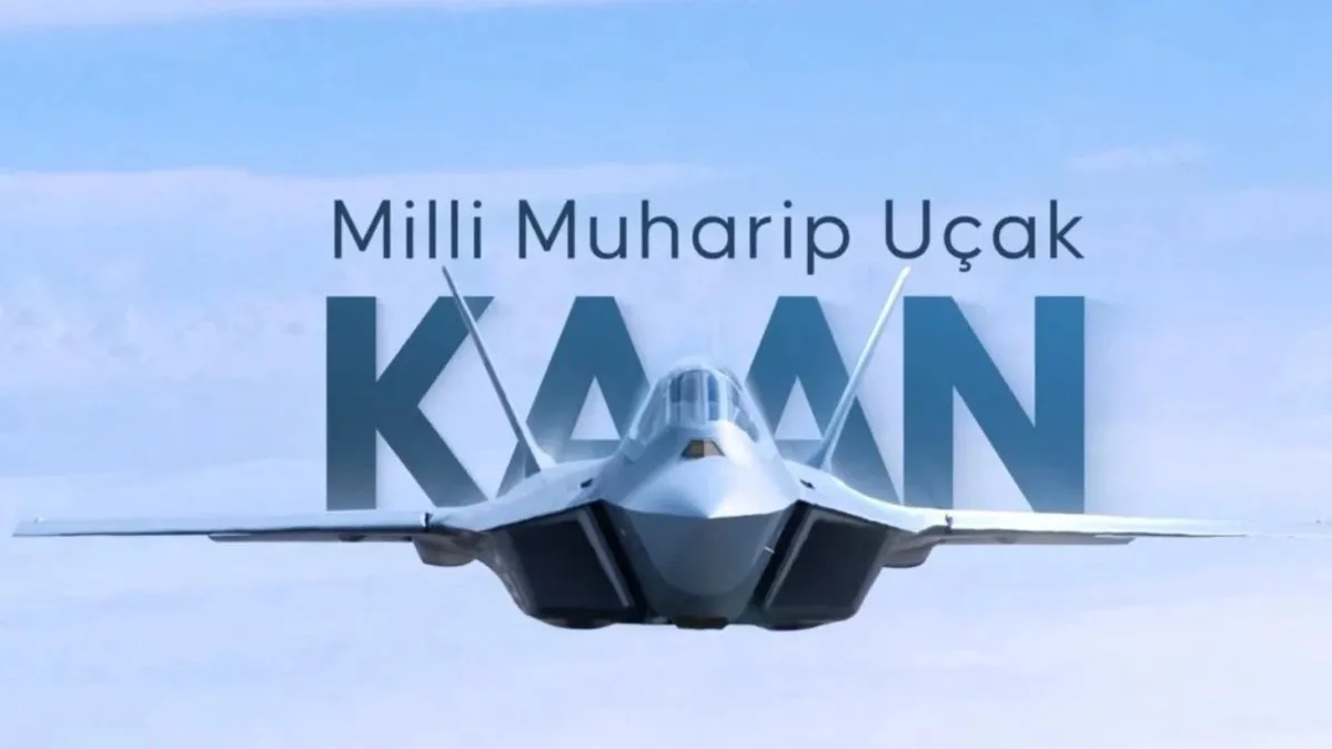 Milli Muharip Uçak KAAN'ın ikinci prototipi ilk kez görüldü