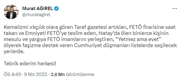 Murat Ağırel ve Muharrem İnce’den Kemal Kılıçdaroğlu’na sert sözler