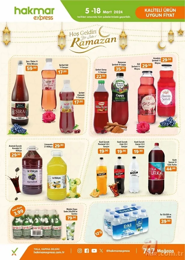 Hakmar’da Sıvıyağ, Un, Şeker, Pirinç, Tost Peyniri, Kırmızı et ve Kıymaya büyük indirim! (13-18 MART 2024) İNDİRİM KATALOĞU 5