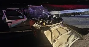 2 otomobil çarpıştı: 7 yaralı var