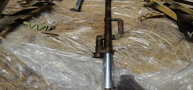 Pençe harekatından yeni görüntü! Sığınakta Doçka uçaksavar silahı bulundu