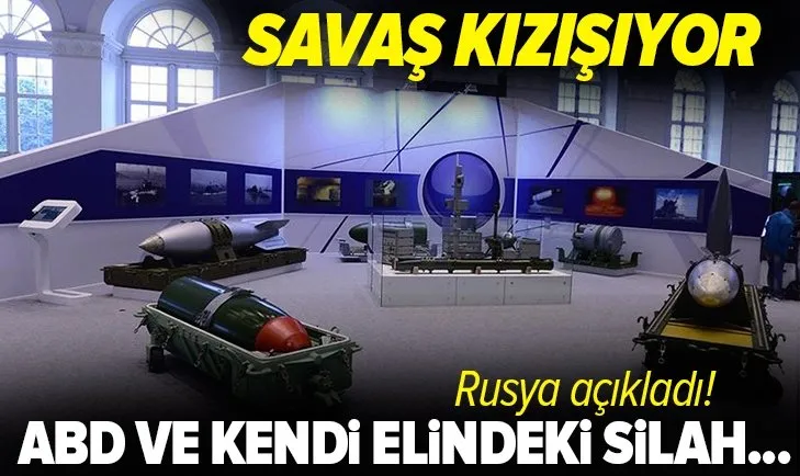 Rusya açıkladı! ABD ve kendi elindeki silah sayısı...