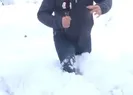 Diz boyu kar! İnanılmaz görüntüler