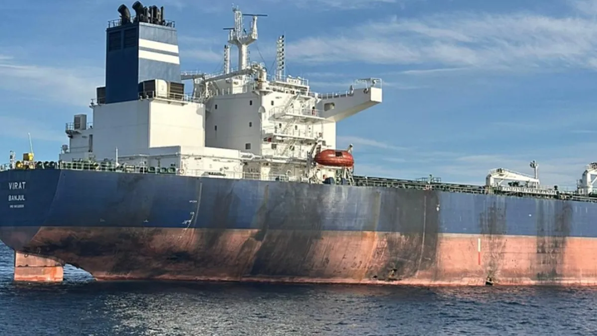 Karadeniz açıklarında saldırıya uğramıştı! VIRAT tankeri İstanbul'a ulaştı