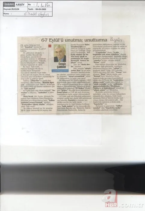 6-7 Eylül olaylarının yıl dönümü! 6-7 Eylül 1955’te neler yaşandı? | İşte o kara günlerden gazete manşetleri 25