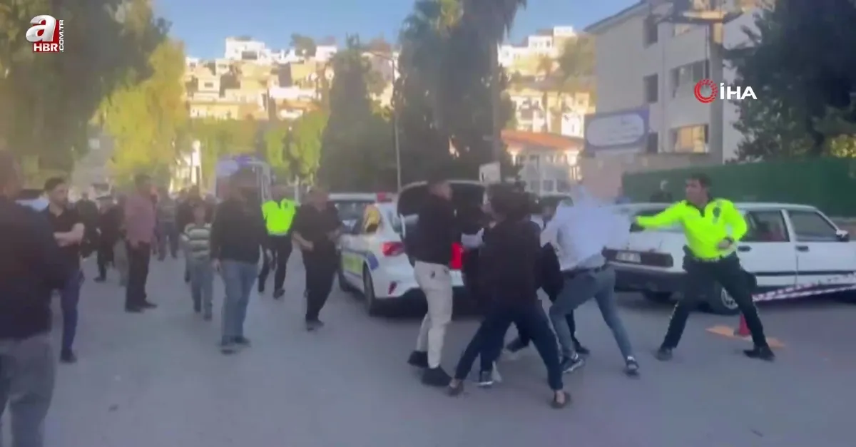 Şanlıurfa’da kaza sonrası kavga kamerada