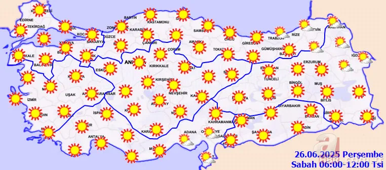 MGM'den tehlikeli sıcak hava uyarısı: 2 gün boyunca nemle birlikte etkisi pik yapacak! Gölgeye kaç, bu saatlerde sakın çıkma 8