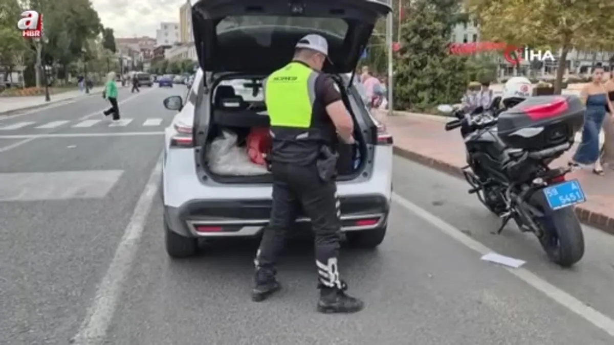 Tekirdağ'da alkollü bisiklet sürücüsüne 9 bin 268 TL ceza