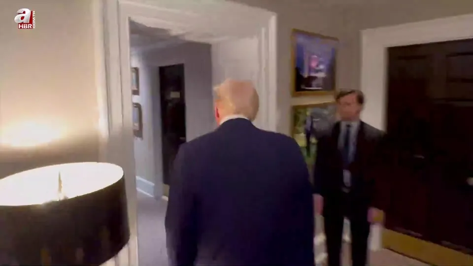 ABD Başkanı Donald Trump katil Netanyahu’yu böyle karşıladı