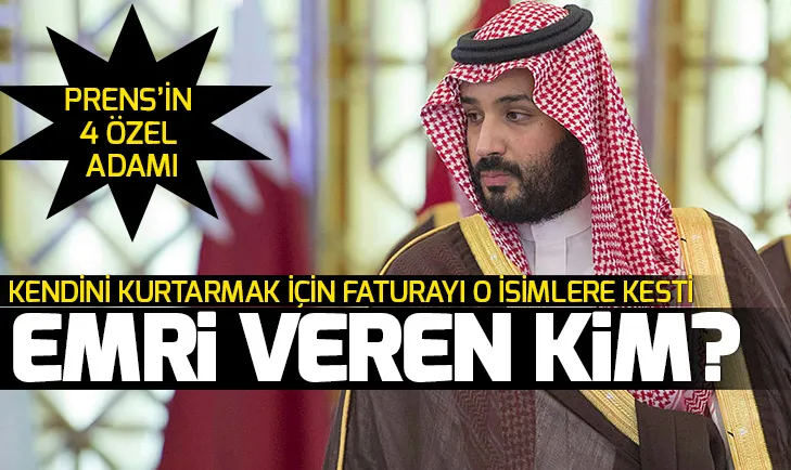 Cemal Kaşıkçı cinayetinde Prensin 4 özel adamı