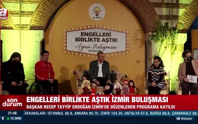 Başkan Recep Tayyip Erdoğan Yemen türküsüne eşlik etti! Renkli görüntüler