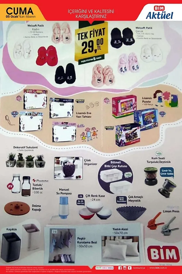 5 Ocak BİM aktüel ürünler kataloğu yayınladı: Akıllı TV, cep telefonu, kazanlı ütü, airfryer, stanly termos, blender uygun fiyattan satışta - 7