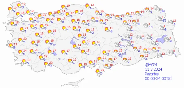 1709884045417.png Şemsiyeleri hazırlayın sağanak geliyor! O günlere dikkat! Meteoroloji'den çok sayıda ile yeni uyarı... - 8