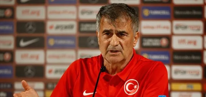 Türkiye Özbekistan maçı öncesi Şenol Güneş’ten flaş açıklamalar