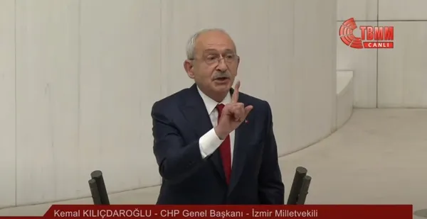 Kılıçdaroğlu’ndan Meclis kürsüsünde provokasyon: Milletin iradesini hedef alıp AK Partili vekillere parmak salladı