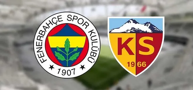 FB-Kayserispor maçı ne zaman, hangi kanalda? Fenerbahçe Kayserispor ZTK maçı hangi tarihte gerçekleşecek?