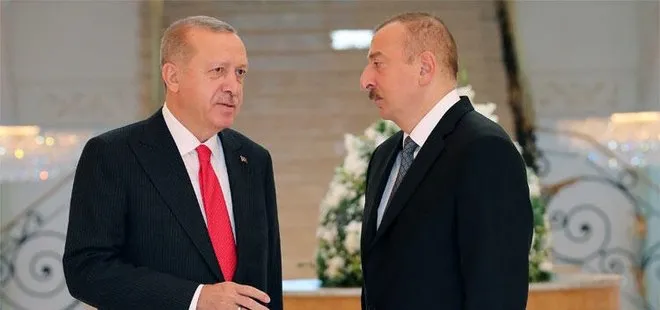 Başkan Erdoğan’dan kritik temas! Azerbaycan Cumhurbaşkanı Aliyev ile görüştü