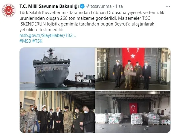 TSK'dan Lübnan Ordusu’na destek - 3