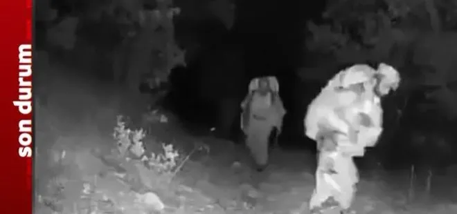 SİHA’lar Siirt’te teröristleri böyle avladı! 4 PKK’lı fotokapana yakalandı