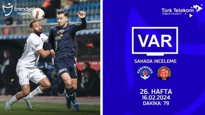 Süper Lig’de VAR kayıtları açıklandı!
