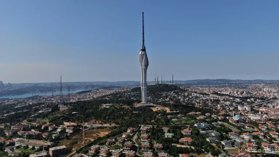 Çamlıca televizyon kulesinde sona yaklaşılıyor 1