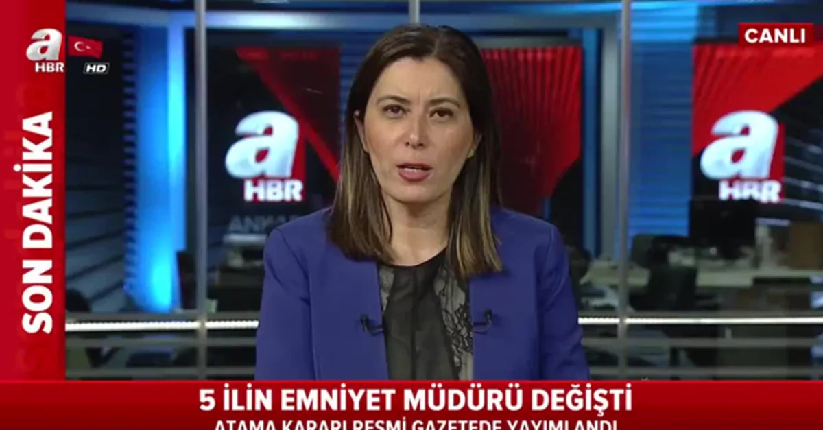 5 ilin emniyet müdürü değişti! | VİDEO