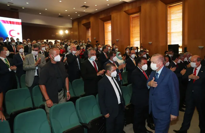 Son dakika: KKTC'de toplu açılış töreni | Başkan Erdoğan: Kuzey Kıbrıs artık ayağa kalkıyor - 8