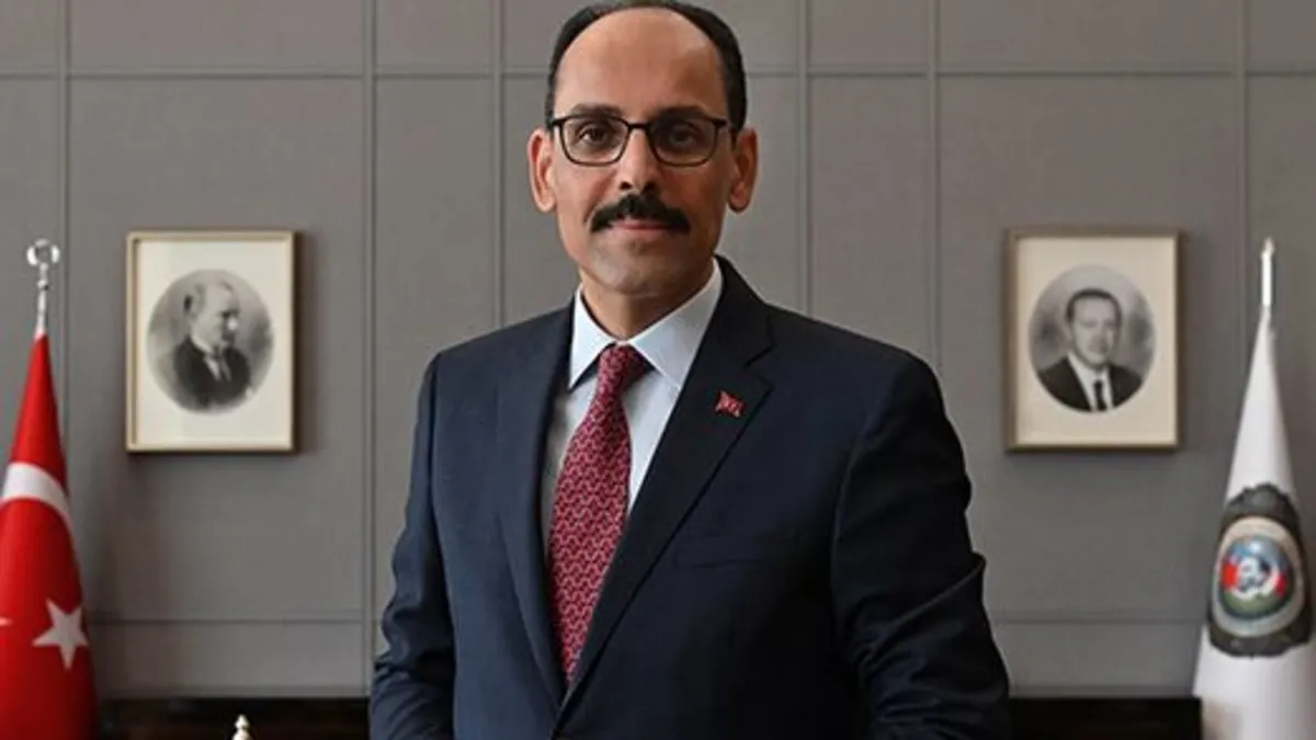Kalın'dan AK Partiye ''Süreç'' ziyareti