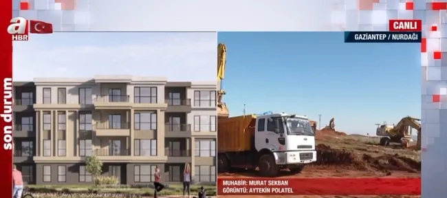 Kalıcı konutlar için ilk kazma! TOKİ, Nurdağı ve İslahiye’de 855 konutun inşasına başladı