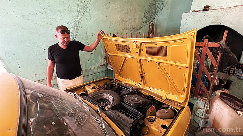 Yıllar sonra garajdan arabasını çıkardı! Görenler hayran kalıyor | Tam 15 bin euro… 3
