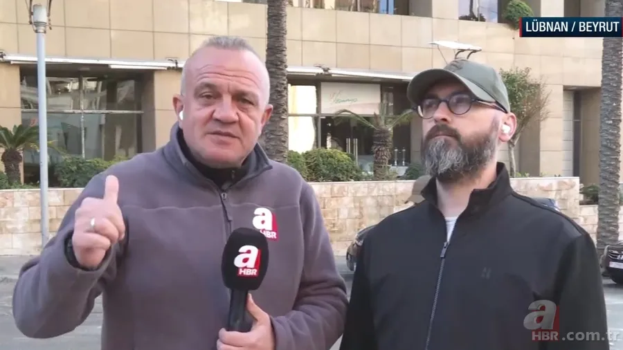 A Haber ekibi ölümden döndü! Beyrut'ta dehşet dolu anlar | Otelden görüntüler ortaya çıktı 6