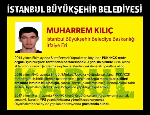 İçişleri Bakan Yardımcısı Mehmet Ersoy İBB personeli Muharrem Kılıç gerçeğini belgeleriyle ortaya koydu